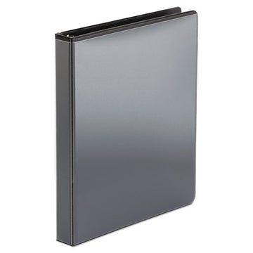Office Impressions® Economy Round Ring View Binder, 3 Rings, 1" Capacity, 11 X 8.5, Black freeshipping - TVN Wholesale